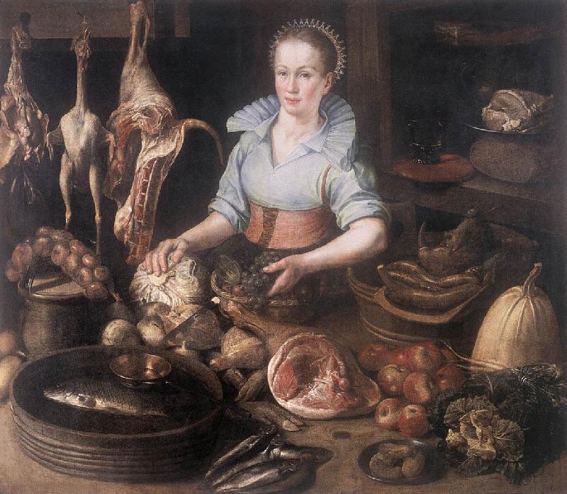 RYCK, Pieter Cornelisz van The Kitchen Maid AF oil painting image